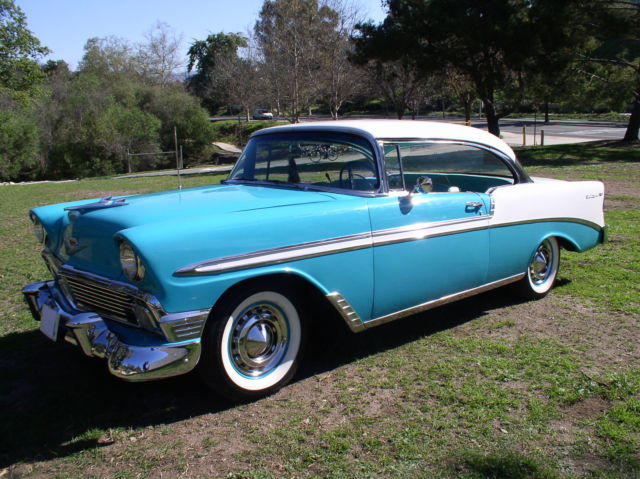 1956 Chevrolet Bel Air/150/210 (turquoise/ white/turquoise)