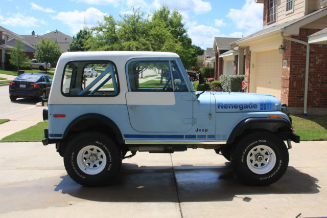 1979 Jeep CJ (Wedgewood Blue/Denim Blue)
