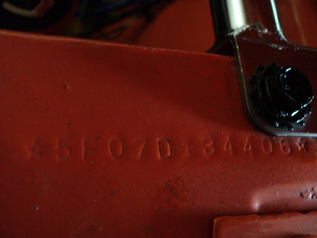 1964 Ford Mustang (Orange/Black)