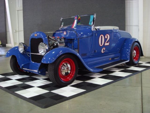1929 Ford Model A (Blue/Gray)