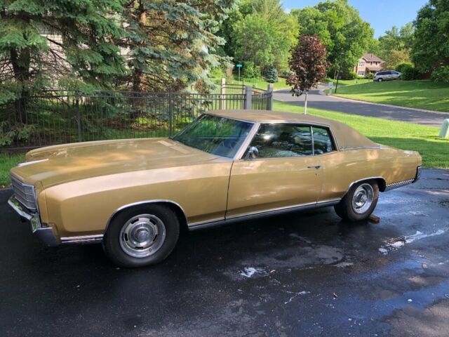 1970 Chevrolet Monte Carlo (Gold/Gold)