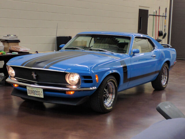 1970 Ford Mustang (Grabber Blue/White)
