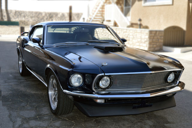 1969 Ford Mustang (DARK BLUE/Black)
