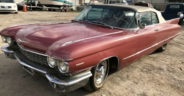 1960 Cadillac Series 62 (Red/Red)