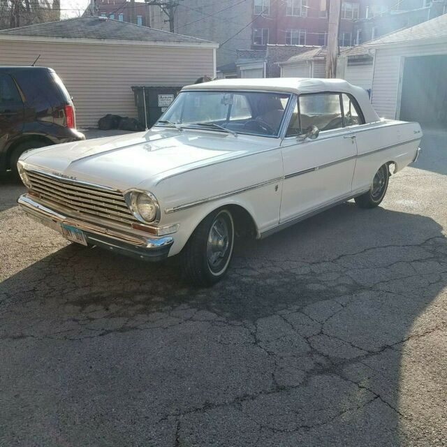 1963 Chevrolet Nova (White/Tan)