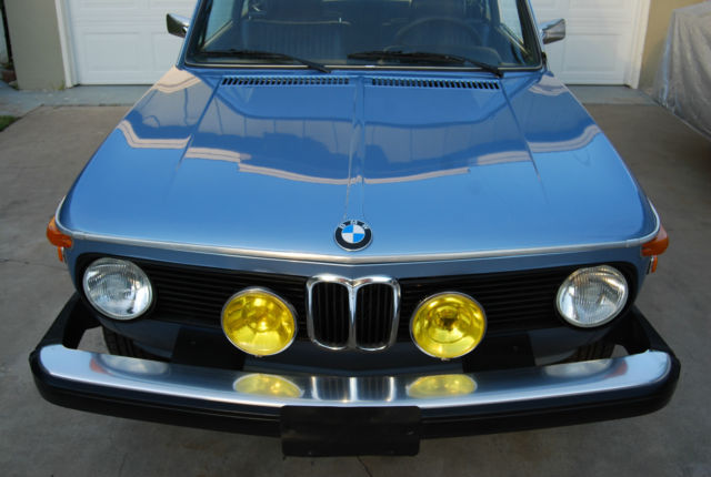 Seller Of Classic Cars 1974 Bmw 2002 Fjord Blue Navy